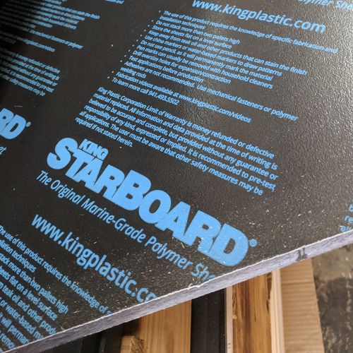 Dekorplatte - King Starboard - World Panel Products Inc - Kunststoff