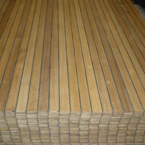 Platte für Bootsdeck-Beläge - ST - World Panel Products Inc - Teakholz / Sperrholz / Laminat