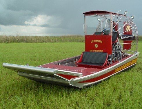 Airboat für gewerbliche Nutzung - SAN FRANCISCO - Diamond Back Airboats - Suche und Rettung
