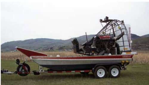 Airboat für Privatgebrauch - 17X8 WORK AMPHIBIOUS - Canadian Airboats