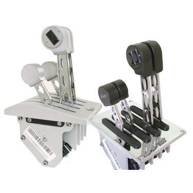 Steuerhebel für Motor - DTS Series - Livorsi Marine - mechanisch / Mehrfachhebel / für Boot