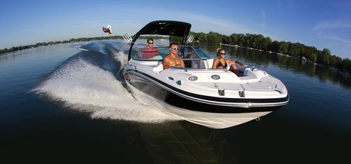 Deck-Boat / Innenborder - SD 2200 I/O - Hurricane - Wakeboard / Wasserski / max. 9 Personen