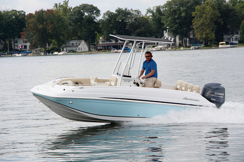 Außenborder-Konsolenboot - CC 19 OB - Hurricane - mit Mittelkonsole / Sportfischer / max. 10 Personen
