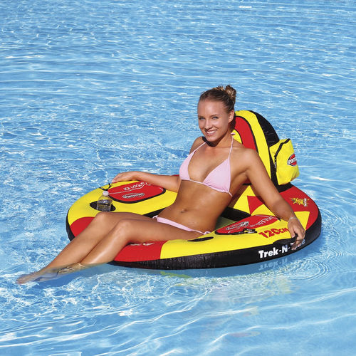 Schwimmsessel für Wassersportzentrum - TREK-N-TUBE - Sportsstuff - mit Stauraum