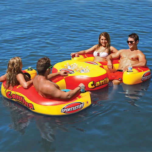 Schwimmendes Sofa / Viersitzer - CANTINA LOUNGE - Sportsstuff