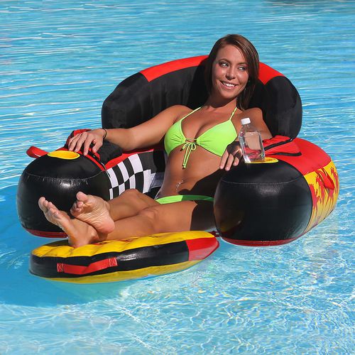 Matratze-Wasserspielgerät - SIESTA LOUNGE - Sportsstuff - für Wassersportzentrum / aufblasbar / schwimmend