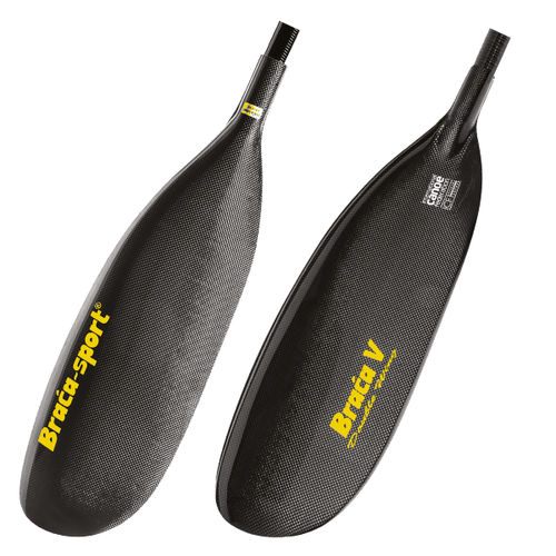 Paddel für Kajak - V DOUBLE WING - Braca-sport - Flachwasser / asymmetrisch / doppelt
