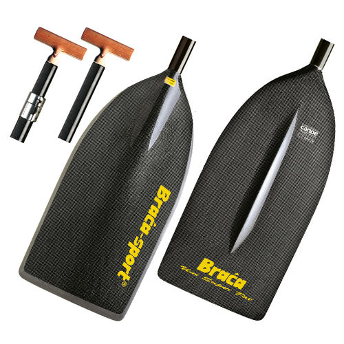 Paddel für Kanu - Uni Super Fat - Braca-sport - Flachwasser / symmetrisch / Einzel