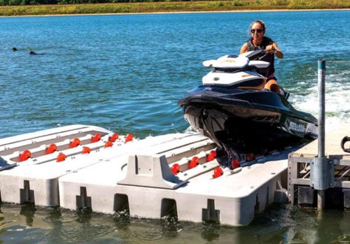 Schwimmponton - CAPXL5 - CONNECT-A-DOCK - zur  Trockenlagerung / für Yachthafen / für Jet-Ski