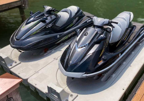 Schwimmponton - CAPXL6 - CONNECT-A-DOCK - zur  Trockenlagerung / für Jet-Ski