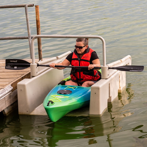 Zuwasserlassungssystem für Kajak - YAKport - CONNECT-A-DOCK