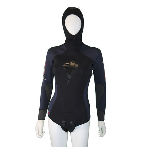 Neopren-Shirt / mit Kopfhaube - EWE - Imersion - Langarm / für Frauen