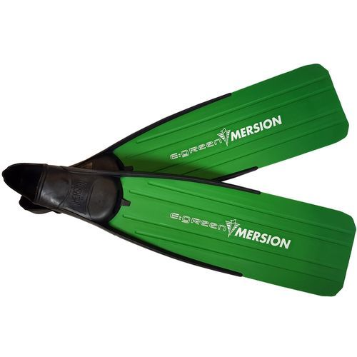 Flosse zum Speerfischen - E:GREEN - Imersion - Gummi / Vollfuß / verstellbar