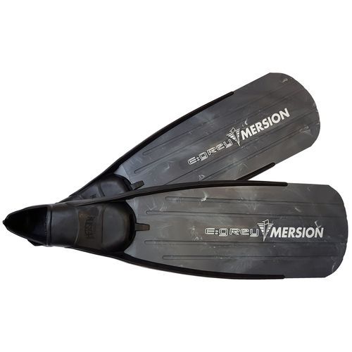 Tauchflosse - E : GREY - Imersion - Gummi / Vollfuß / verstellbar