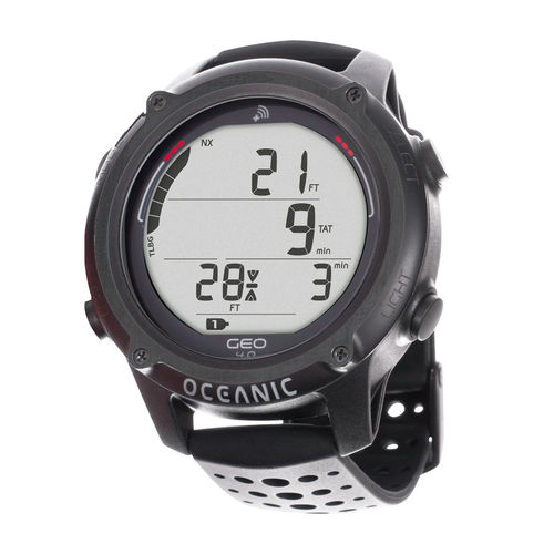 Armbanduhr-Tauchcomputer - GEO 4.0 - Oceanic WorldWide - Luft / Nitrox / für Apnoe-Taucher
