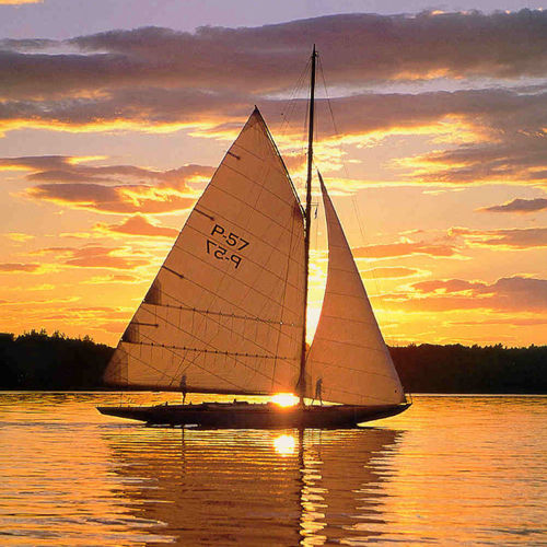 Großsegel - Neilpryde Sails - Vorsegel / Vorwind Segel / für traditionelle Segelboote