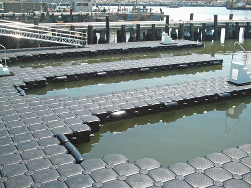 Modularer Ponton - Jet dock - schwimmend / Anker / für Yachthafen