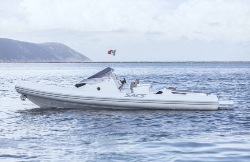 Außenborder-Schlauchboot - STRIDER 11 - Sacs - Innenborder / Diesel / zweimotorig