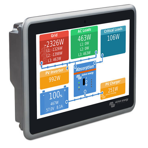 Überwachungs- und Bedientafel für Boot - Ekrano GX - Victron Energy - für Batterie / mit Touchscreen