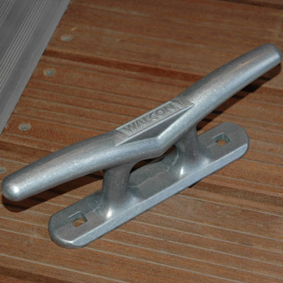 Klampe für Steg - MH4 - Walcon Marine - flach / Aluminium
