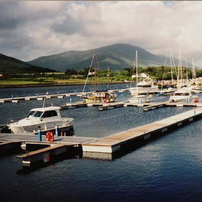Schwimmponton - SYSTEM 21 - Walcon Marine - modular / Anker / für Yachthafen