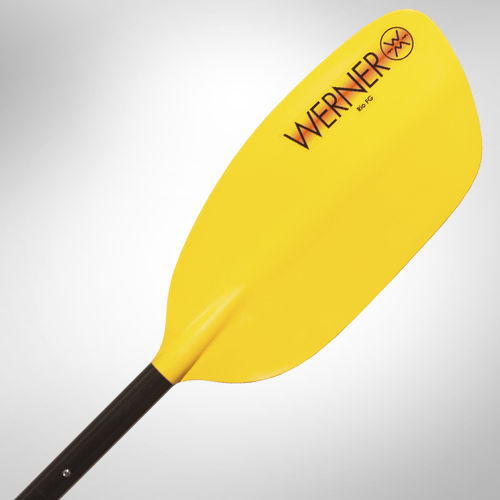 Paddel für Kajak - RIO FG - Werner Paddles - Wildwasser / asymmetrisch / doppelt