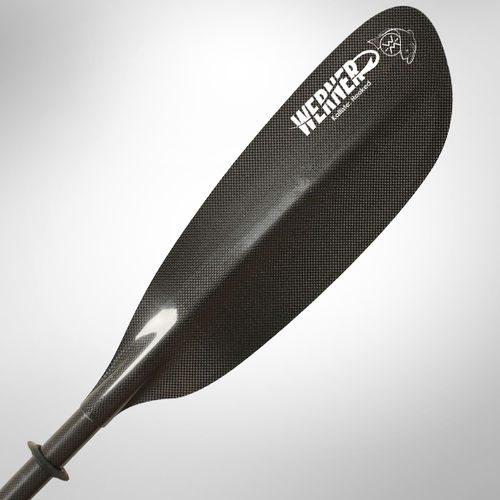 Paddel für Kajak - KALLISTE: HOOKED  - Werner Paddles - Touring / für Angelsport / asymmetrisch