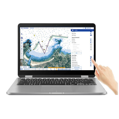 Navigationssoftware - TZ Navigator v3 - MaxSea International - Wetter / AIS / für Marineanwendungen