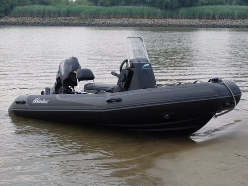 Außenborder-Schlauchboot - Vesta V-380 - Adventure Inflatable boats - halbstarr / mit Mittelkonsole / Open