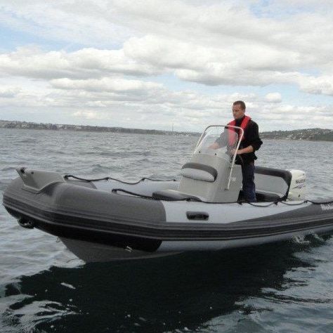 Außenborder-Schlauchboot - Vesta V-500 - Adventure Inflatable boats - halbstarr / Open / mit Seitenkonsole
