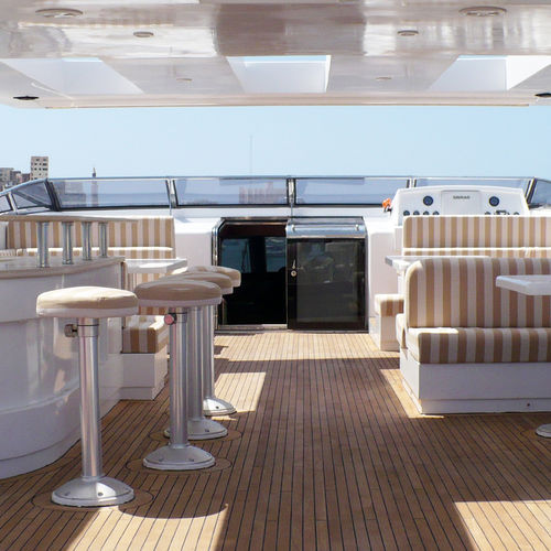 Abstieg-Tür - Allufer tempesta - für Yacht / für Segelboot / Schiebe