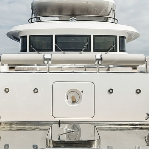 Tür für Yacht - T series - Allufer tempesta - wasserdicht / Edelstahl