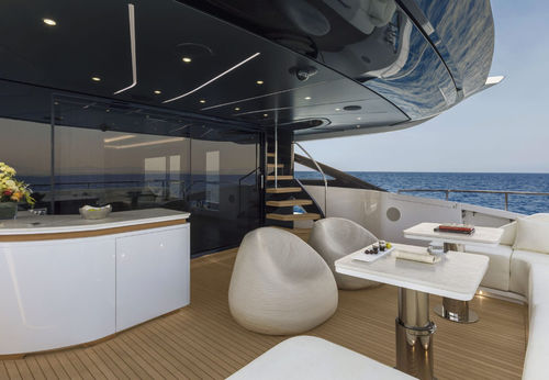 Schiebetür - Allufer tempesta - für Schiffe / für Yacht / klappbar