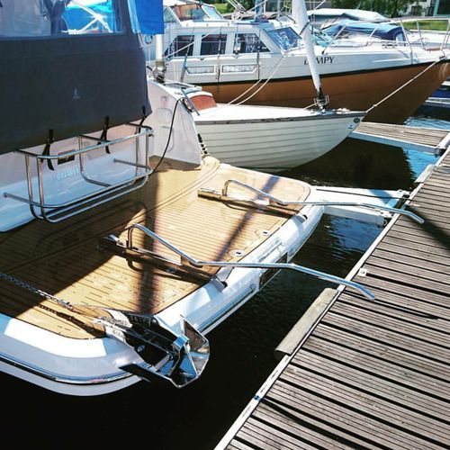 Lukenstützfeder Edelstahl 240mm - Bootsbeschläge Für Yacht & Marine