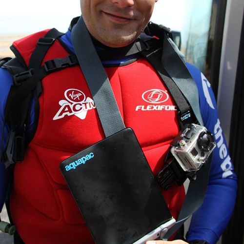 Wasserdichter Beutel / für Mobiltelefone - Belt & Carry - Aquapac - Seekarte