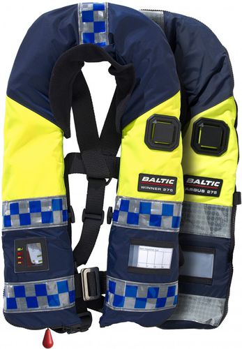 Automatisch aufblasbare Rettungsweste - POLICE OFFICER - Baltic - 275 N / unisex / zur beruflichen Nutzung