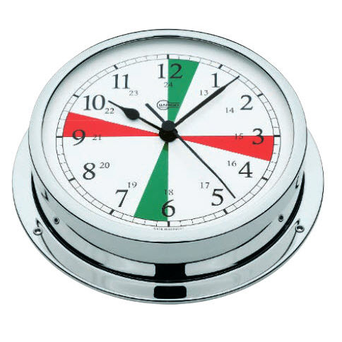 Analoge Uhr - 611CRFS - Barigo - Chrom / Funksektoren