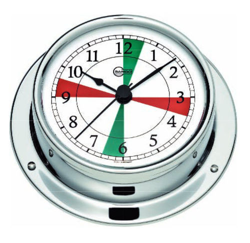 Funksektorenuhr - 683CRFS - Barigo - Chrom / Messing