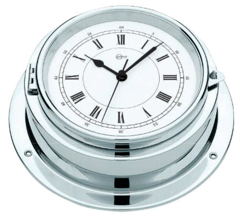 Analoge Uhr - 1650CR - Barigo - Chrom / Messing