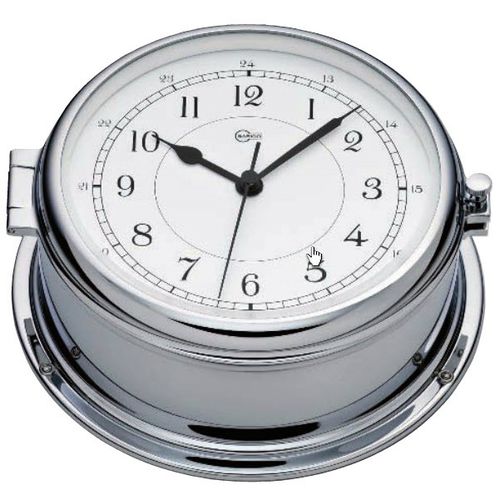 Analoge Uhr - 587CR - Barigo - Chrom