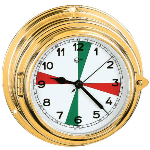Analoge Uhr - 2350MSFS - Barigo - Messing / Funksektoren