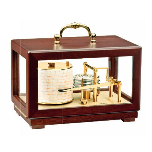 Analoger Barograph - 2018 - Barigo - Mahagoni