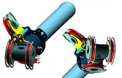 Hydrauliksystem für Canting-Mast - MAGIC TESTA - Cariboni - für Segelboote / maßgefertigt