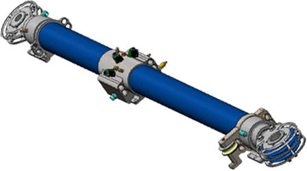 Hydrauliksystem für Canting-Mast - SMART MAGIC DOUBLE - Cariboni - für Segelboote / maßgefertigt