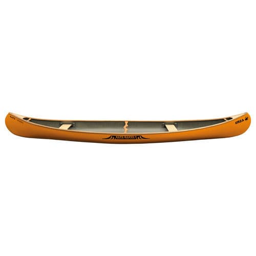 Kanadier-Kanu - ORCA 500 - Holzrand - Gatz Kanus - Dreisitzer / für Erwachsene / orange
