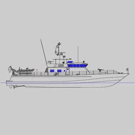 Überwachungsschiff - RPB 36 - Raidco Marine