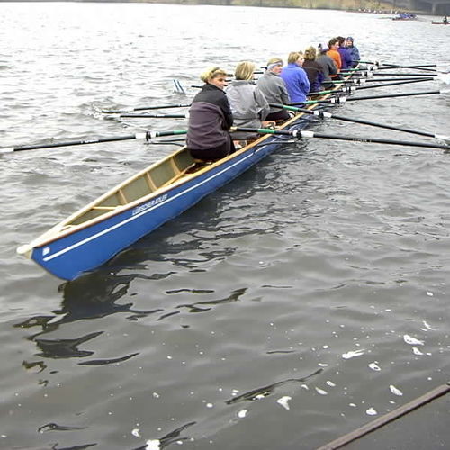 Touring-Sportruderboot - C8x+ - Baumgarten Bootsbau - Doppelachter