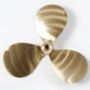 Bootspropeller - TURBINE - Clements Engineering Ltd - Fest / Propellerwelle / 3-Flügel