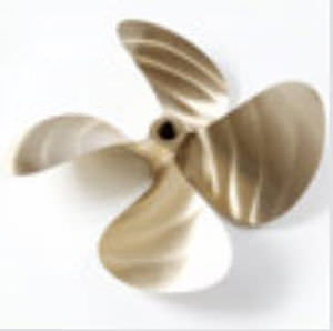 Propeller für Yacht - HYPERFORM - Clements Engineering Ltd - Fest / Propellerwelle / 4-Flügel