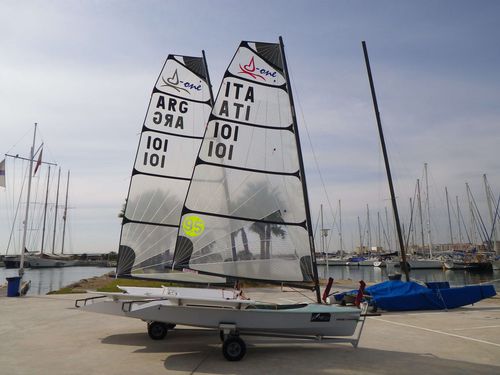 Laminat-Segeltuch - AX ONE DESIGN / SKIFF - Contender BV - Regatta / Polyester / Aramid